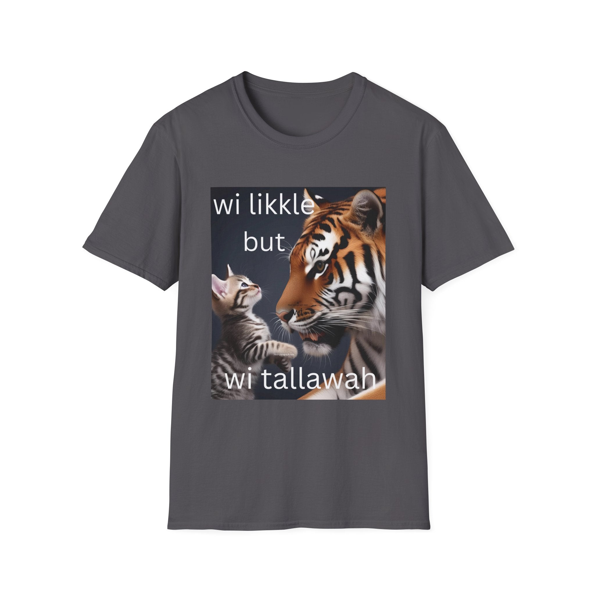 Playful Animal Print T-Shirt, Cute Apparel, Fun Gift, Jungle Vibe, Unisex Softstyle, Perfect for Kids and Adults